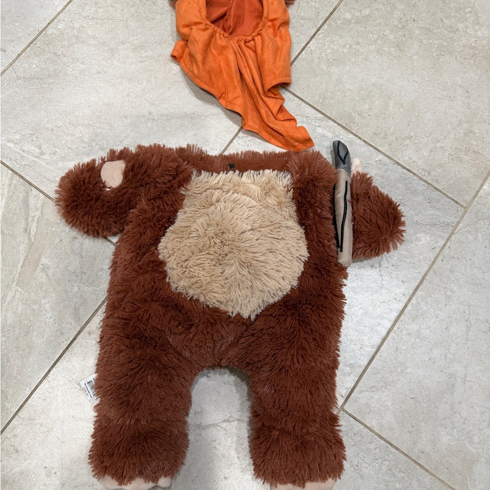 Star Wars Ewok Dog Costume with Orange Hat